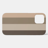 Coques Case-Mate iPhone Élégant motif rayé moderne (Verso (horizontal))