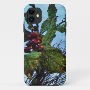 Etui iPhone Case-Mate Élégant Noël Holly, ciel bleu