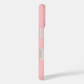 Coques Case-Mate iPhone Elégant nom de croix religieuse monogramme corail  (Verso / Droite)