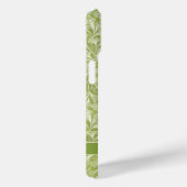 Coques Case-Mate iPhone Élégant Nom Personnalisé Botanique Vert (Verso / Droite)