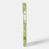Coques Case-Mate iPhone Élégant Nom Personnalisé Botanique Vert (Verso / Gauche)