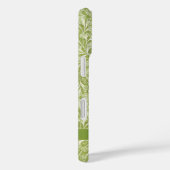 Coques Case-Mate iPhone Élégant Nom Personnalisé Botanique Vert (Verso / Droite)