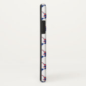 Coques Case-Mate iPhone Élégant NOUVELLE-ZÉLANDE Monogramme Vie Abondante (Dos/Droite)