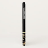 Coques Case-Mate iPhone Élégant or floral, Clé de violon, Note (Dos/Gauche)