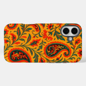 Coques Case-Mate iPhone Elegant Paisley Floral Pattern (Verso (horizontal))