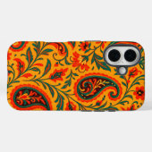 Coques Case-Mate iPhone Elegant Paisley Floral Pattern (Verso (horizontal))