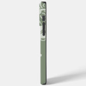 Coques Case-Mate iPhone Élégant paon floral (Verso / Gauche)