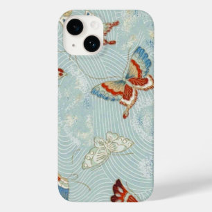 Coque Pour iPhone 14 Élégant Papillons Origami Washi Japonais