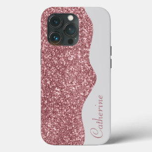Case-Mate iPhone Case Elégant Parties scintillant à goutte rose Personna