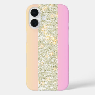 Coques iPhone 16 Elégant Parties scintillant Gradient Design iPhone