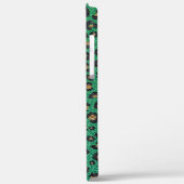 Coques Case-Mate iPhone Élégant Parties scintillant verte Black Gold Empre (Verso / Gauche)