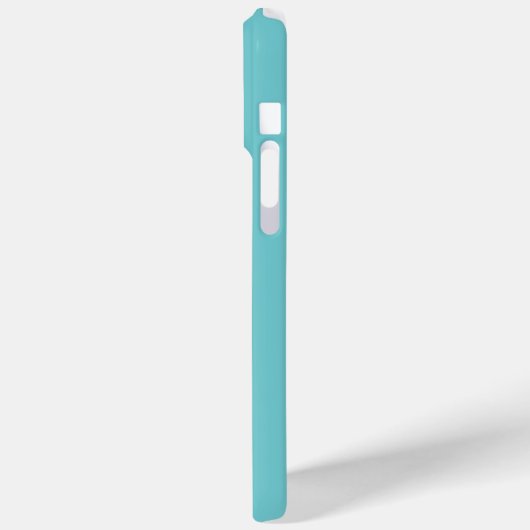 Coques Case-Mate iPhone Élégant Pastel Blue Gradient Bleu Bandes Verticale (Verso / Gauche)