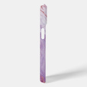 Coques Case-Mate iPhone Élégant Pastel Marbre & Rose Parties scintillant o (Verso / Droite)