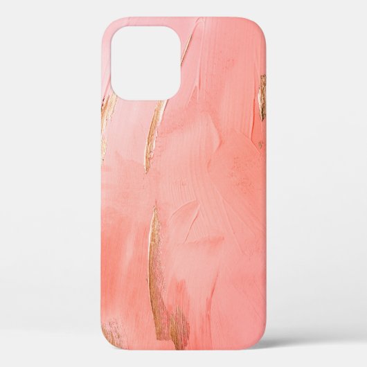 Coques Case-Mate iPhone Élégant Peach Or (Verso)