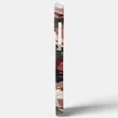 Coques Case-Mate iPhone Élégant Peacock Pink Peonies (Verso / Gauche)