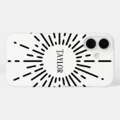 Coques Case-Mate iPhone ELegant, personalized Name Newest IPHONE Cases- (Verso (horizontal))