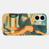 Coques Case-Mate iPhone Élégant pilote du Jet (Verso (horizontal))