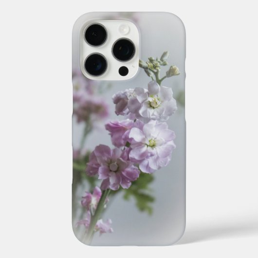 Coques Case-Mate iPhone Elegant Pink Flowers Custom iPhone Case (Verso)