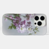 Coques Case-Mate iPhone Elegant Pink Flowers Custom iPhone Case (Verso (horizontal))
