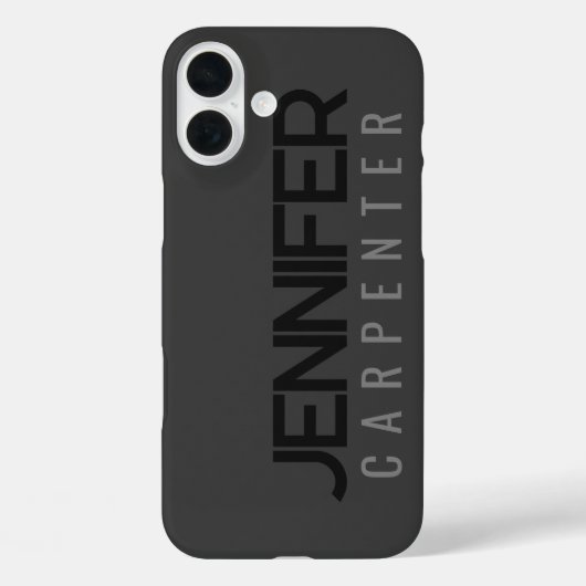 Coques Case-Mate iPhone Élégant professionnel minimaliste moderne ajouter  (Verso)