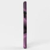 Coques Case-Mate iPhone Élégant Psychédélique Purple Swirls Motif (Dos/Droite)