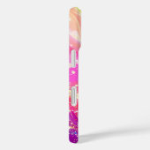 Coques Case-Mate iPhone Elegant Rainbow Glam & Glitter Personalized  (Verso / Droite)