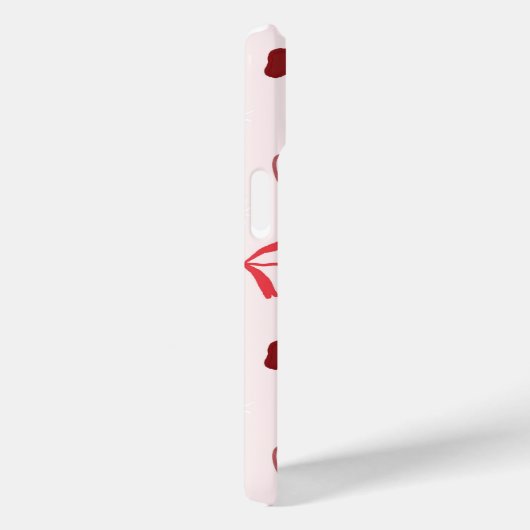 Coques Case-Mate iPhone Elegant Red Bow Phone Case (Verso / Droite)