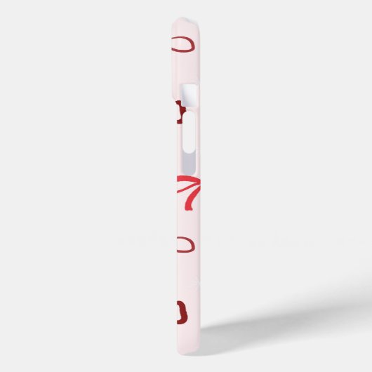 Coques Case-Mate iPhone Elegant Red Bow Phone Case (Verso / Gauche)