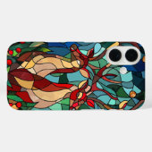 Coques Case-Mate iPhone Élégant Rinder en Verre Trait Festif (Verso (horizontal))