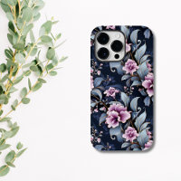 Élégant rose et bleu orchidée florale