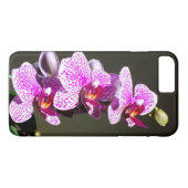 Coques Case-Mate iPhone Élégant rose fleurs tropicales orchidées (Dos (Horizontal))