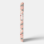 Coques Case-Mate iPhone Élégant rose froral (Verso / Droite)