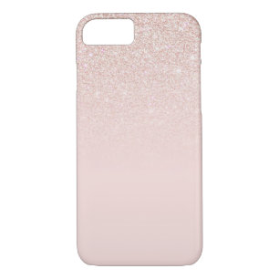 Case-Mate iPhone Case Elégant Rose Gold Pink Parties scintillant Ombre