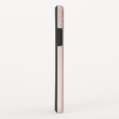 Coques Case-Mate iPhone Elégant Rose Gold Pink Parties scintillant Ombre (Dos/Droite)