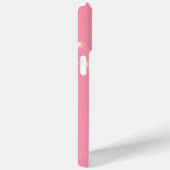 Coques Case-Mate iPhone Élégant Rose mignon Moderne Monogramme (Verso / Droite)