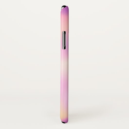 Coques Case-Mate iPhone Élégant Rose Parties scintillant or  Holographique (Dos/Droite)