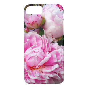 Coques Pour iPhone Elégant rose peony blanc floral jardin photo