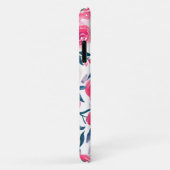 Coques Case-Mate iPhone Élégant rose Rose d'aquarelle (Dos/Droite)