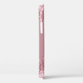 Coques Case-Mate iPhone Élégant rose rose rose or parties scintillant gout (Verso / Droite)