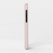 Coques Case-Mate iPhone Élégant rose vif monogramme personnalisé initiales (Dos/Gauche)