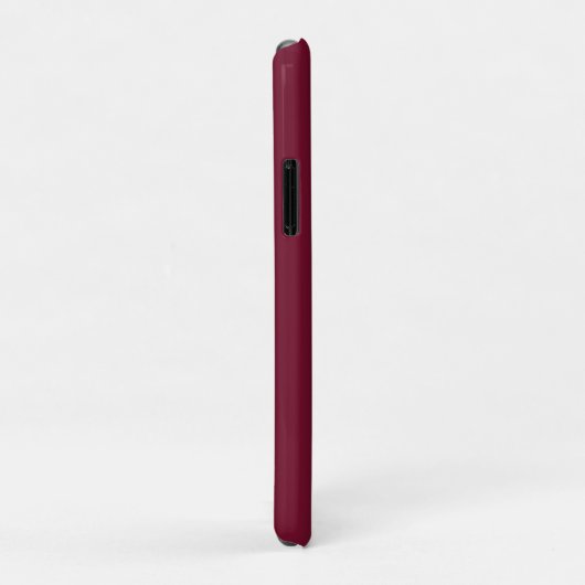 Coques Case-Mate iPhone Élégant Rouge rose Jigsaw Puzzle Motif Nom (Dos/Droite)