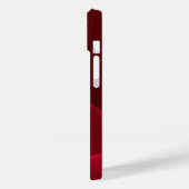 Coques Case-Mate iPhone Élégant ruban rouge Abstrait (Verso / Gauche)