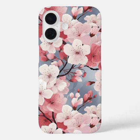Coques Case-Mate iPhone Élégant Sakura Floral japonais (Verso)