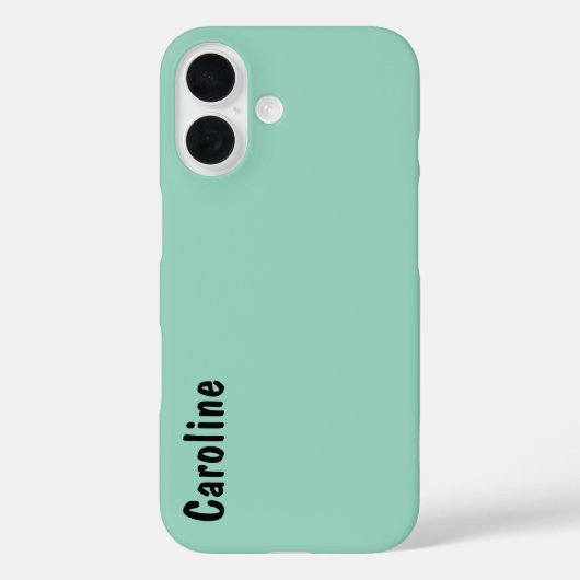 Coques Case-Mate iPhone Élégant script de signature Monogramme (Verso)