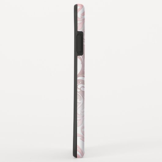 Coques Case-Mate iPhone Élégant script mère de la mariée (Dos/Droite)