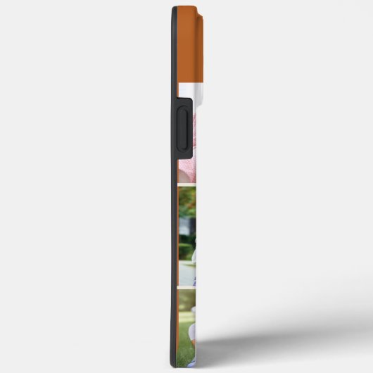 Coques Case-Mate iPhone Élégant Script Monogramme 6 Photo Golden Brown (Verso / Droite)