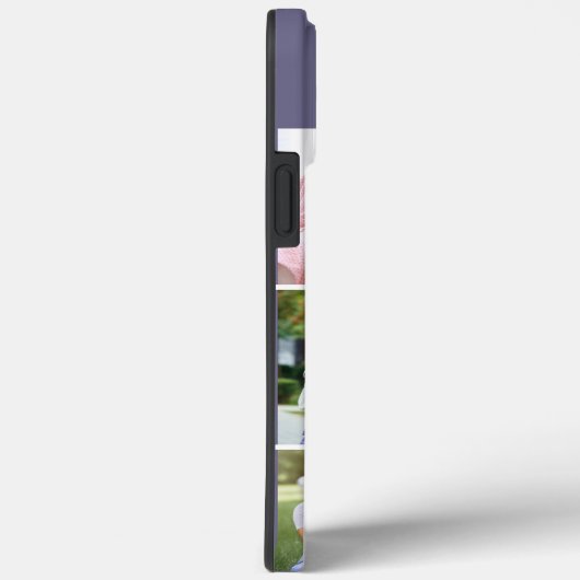 Coques Case-Mate iPhone Élégant Script Monogramme 6 Photo violet (Verso / Droite)