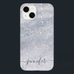 Coque Pour iPhone 14 Elegant Silver Glitter<br><div class="desc">Découvrez la sophistication et la résilience du Coque Silver Parties scintillant Coque-Mate iPhone 14. Ce coque méticuleusement conçu protège non seulement votre iPhone 14, mais ajoute également un élément de glamour à votre style quotidien. Fabriqué à partir de matériaux de qualité supérieure, il offre une durabilité et une protection contre...</div>