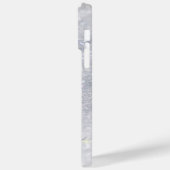 Coques Case-Mate iPhone Elegant Silver Glitter (Verso / Gauche)