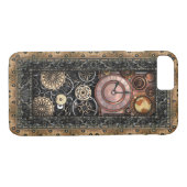 Coques Case-Mate iPhone Elégant Steampunk (Dos (Horizontal))